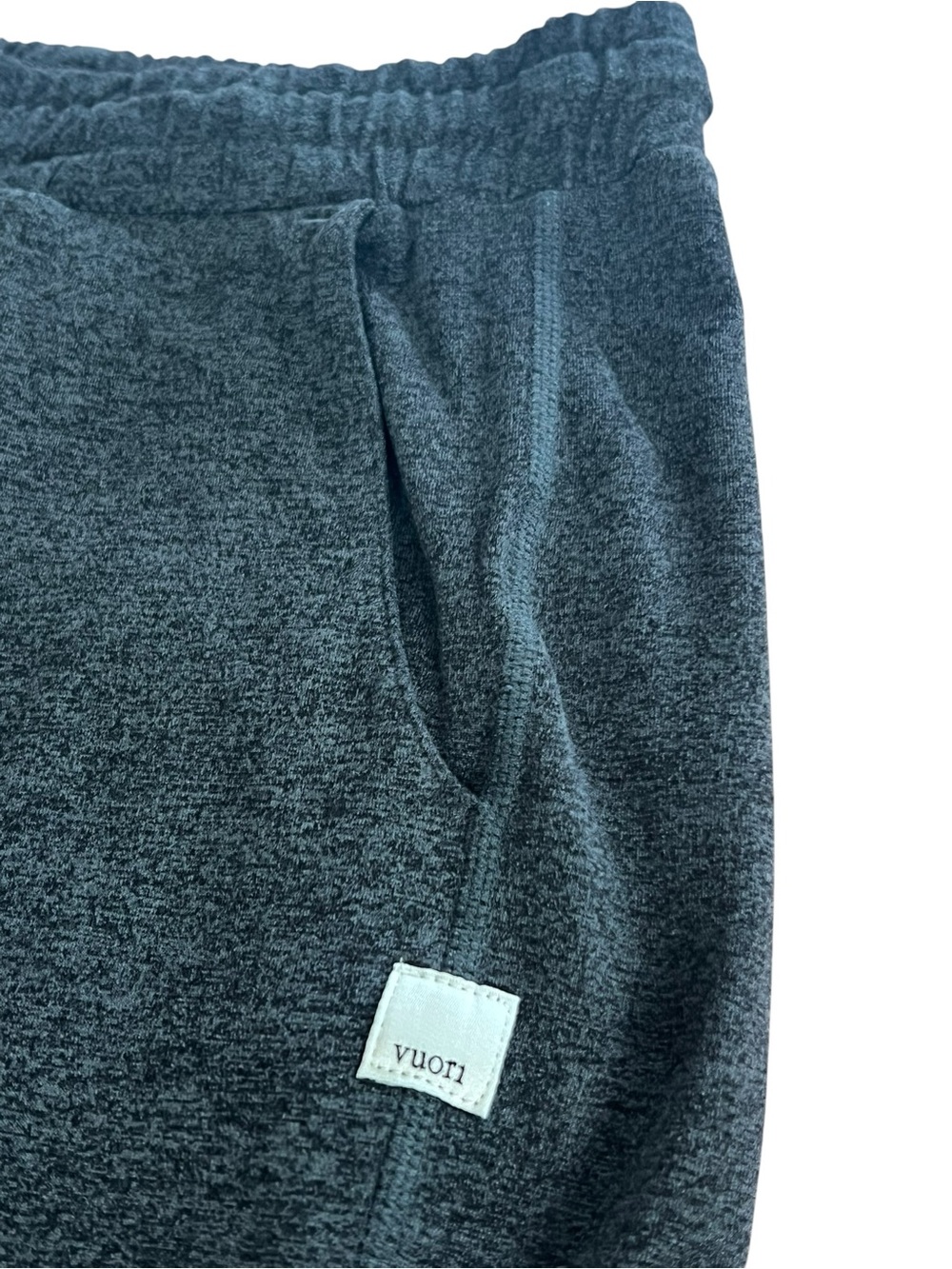 Vuori Performance Joggers Medium Gray Black Dream Knit Lot of 2 VW303 Athleisure - Picture 4 of 11